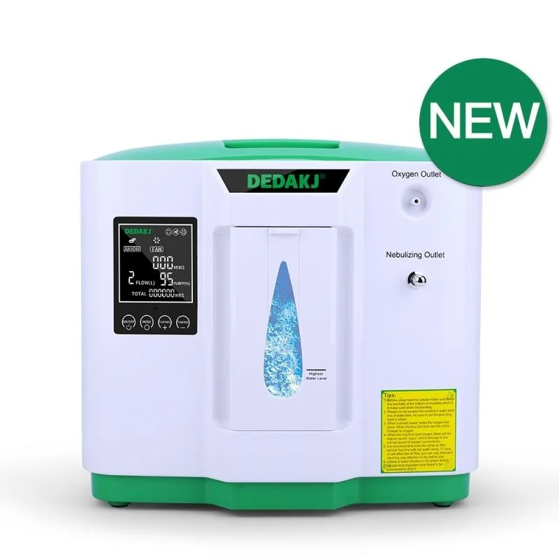 2L-9L Portable Oxygen Concentrator Low Operation Noise Oxygen Generator Home Care Oxygene Machine with Atomization
2L-9L Portable Oxygen Concentrator Low Operation Noise Oxygen Generator Home Care Oxygene Machine with Atomization