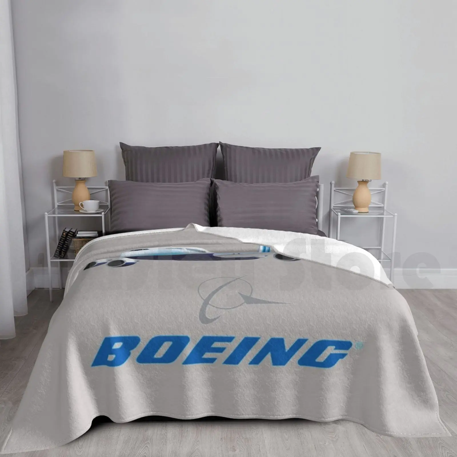 Модное одеяло Боинг на заказ 727 737 747 757 767 самолет авиационный пассажир Dreamliner