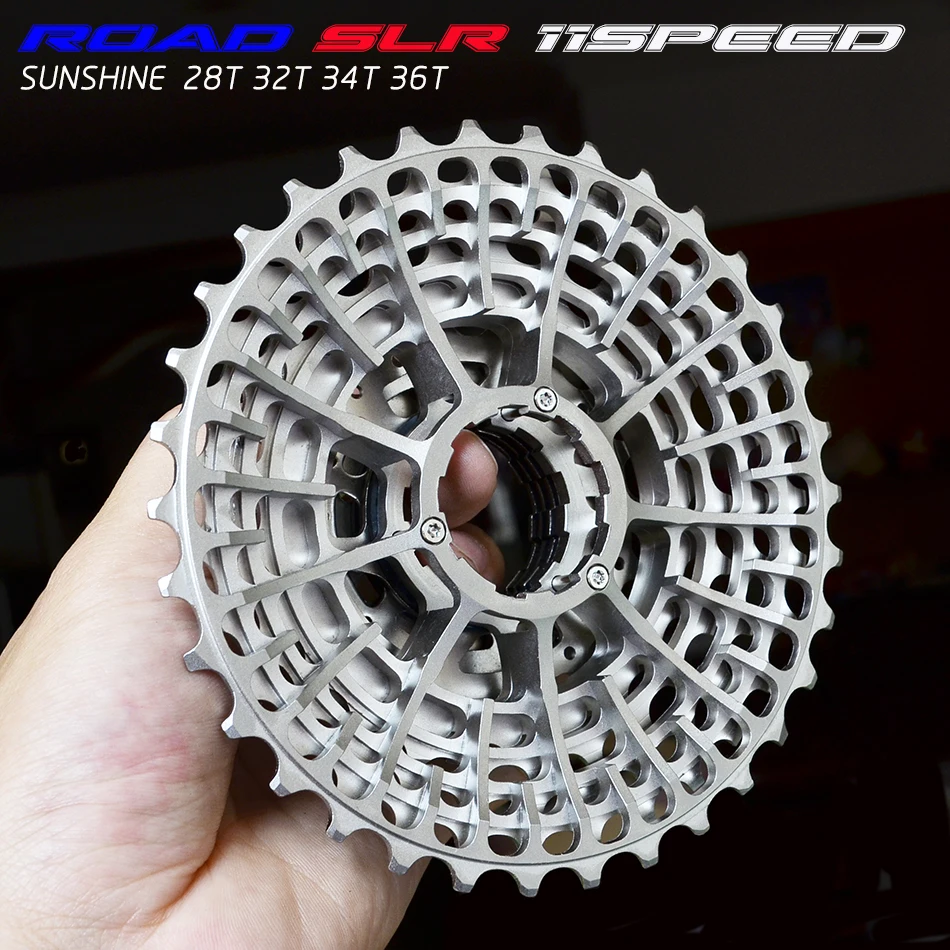 Free Shipping SLR 11s -28T Cassette Racing Speed Gravel Bike -36T -34T Ultralight K7 V -32T CNC Flywheel
Free Shipping SLR 11s -28T Cassette Racing Speed Gravel Bike -36T -34T Ultralight K7 V -32T CNC Flywheel