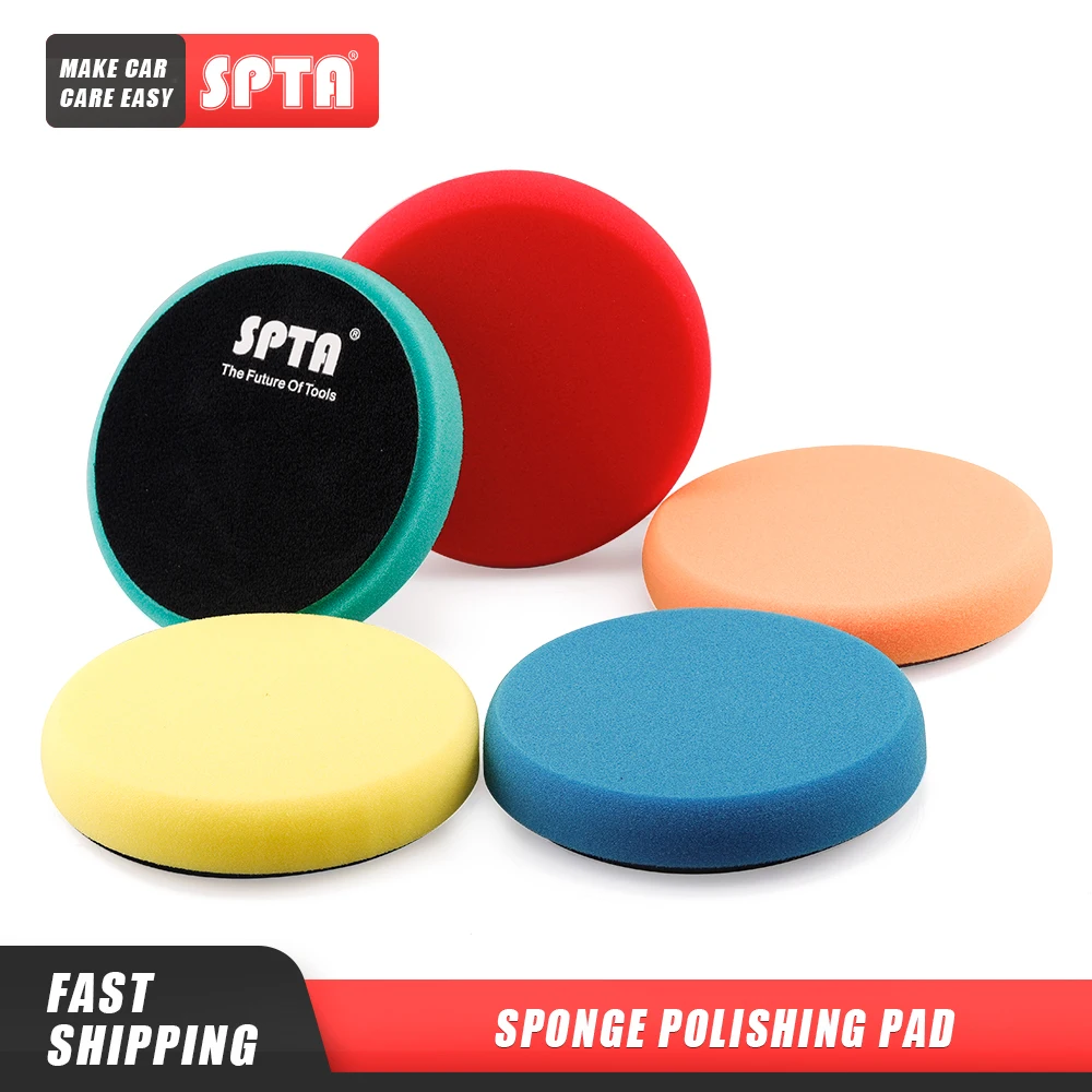 (Распродажа) SPTA 3 "(80 мм)/5"(125 мм)/6 "(150 мм) автомобильные полировальные колодки