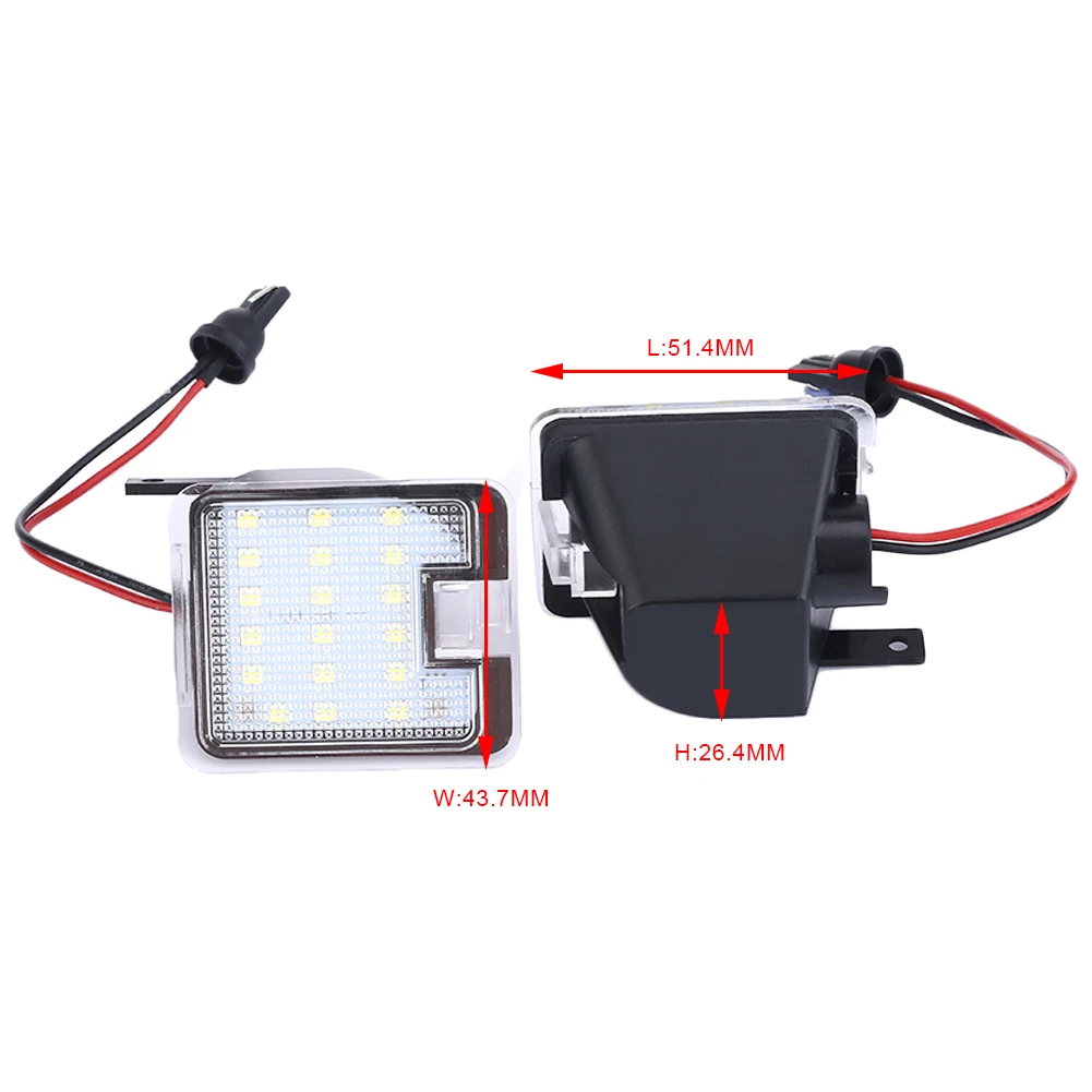 Hot Car LED Side Mirror Puddle Light Rear View Mirror Welcome Light Puddle 12V 6000K Light for Ford Kuga Focus Car Accessories
Hot Car LED Side Mirror Puddle Light Rear View Mirror Welcome Light Puddle 12V 6000K Light for Ford Kuga Focus Car Accessories