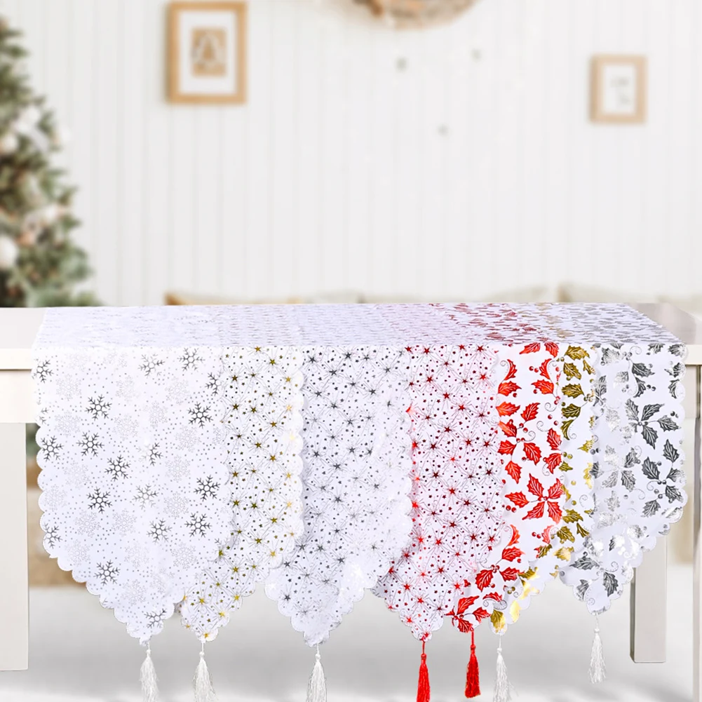 Christmas Table Runner Christmas Decorations Bronzing Stars Table Cover Xmas Ornaments Tablecloth Happy New Year 2022 Xmas Gifts
Christmas Table Runner Christmas Decorations Bronzing Stars Table Cover Xmas Ornaments Tablecloth Happy New Year 2022 Xmas Gifts