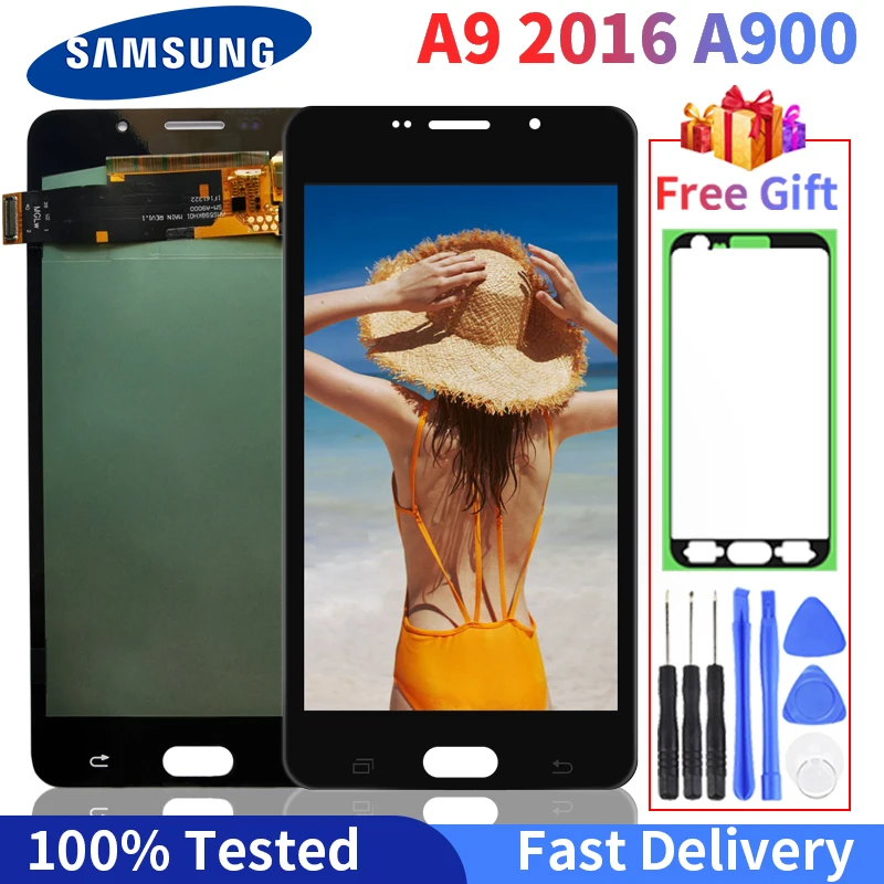 100% Оригинальный ЖК-дисплей для Samsung Galaxy A900 A9 2016 A900F A900A A900H ЖК-сенсорный экран дигитайзер в сборе
100% Оригинальный ЖК-дисплей для Samsung Galaxy A900 A9 2016 A900F A900A A900H ЖК-сенсорный экран дигитайзер в сборе