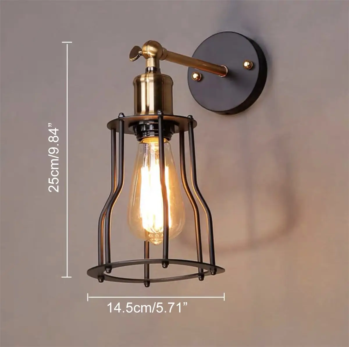 Vintage Wall Lamp American Indoor Light Bedside Lamps Aisle Industrial Sconce Bedroom For Home Lighting 180Adjustable E27 Wall
Vintage Wall Lamp American Indoor Light Bedside Lamps Aisle Industrial Sconce Bedroom For Home Lighting 180Adjustable E27 Wall