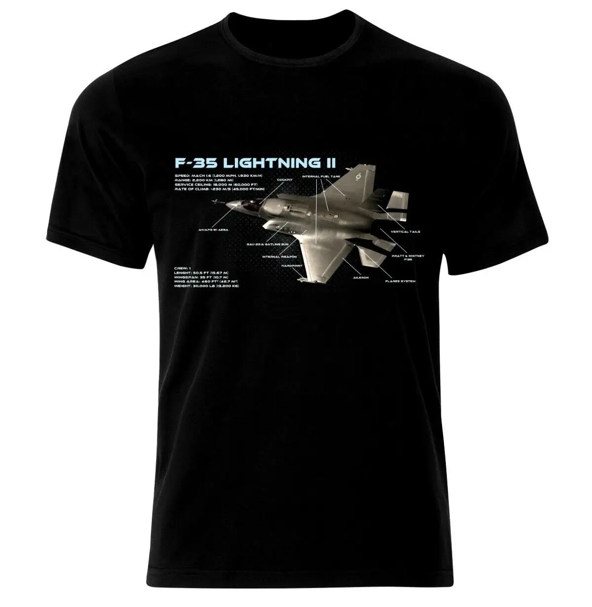 F-35 Lightening Stealthy Supersonic Fighter Blueprint T-Shirt. Summer Cotton Short Sleeve O-Neck Mens T Shirt
F-35 Lightening Stealthy Supersonic Fighter Blueprint T-Shirt. Summer Cotton Short Sleeve O-Neck Mens T Shirt