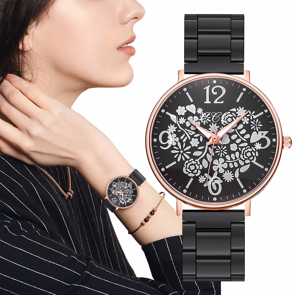Luxury Bracelet Women's Wristwatch New Fashion Watch Women Female Clock Flower Quartz Ladies Watches reloj mujer saati time
Luxury Bracelet Women's Wristwatch New Fashion Watch Women Female Clock Flower Quartz Ladies Watches reloj mujer saati time