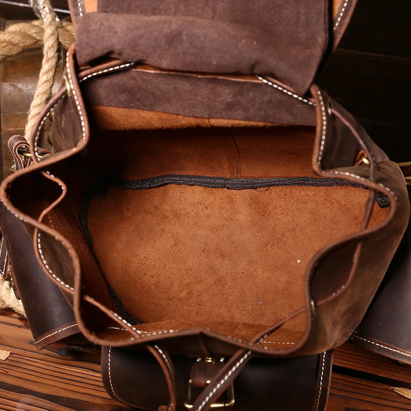 GAGACIA Women Backpack Top Quality Crazy Horse Cowhide Bags For Female Retro Genuine Leather Large Capacity Travel Backpacks New
GAGACIA Women Backpack Top Quality Crazy Horse Cowhide Bags For Female Retro Genuine Leather Large Capacity Travel Backpacks New