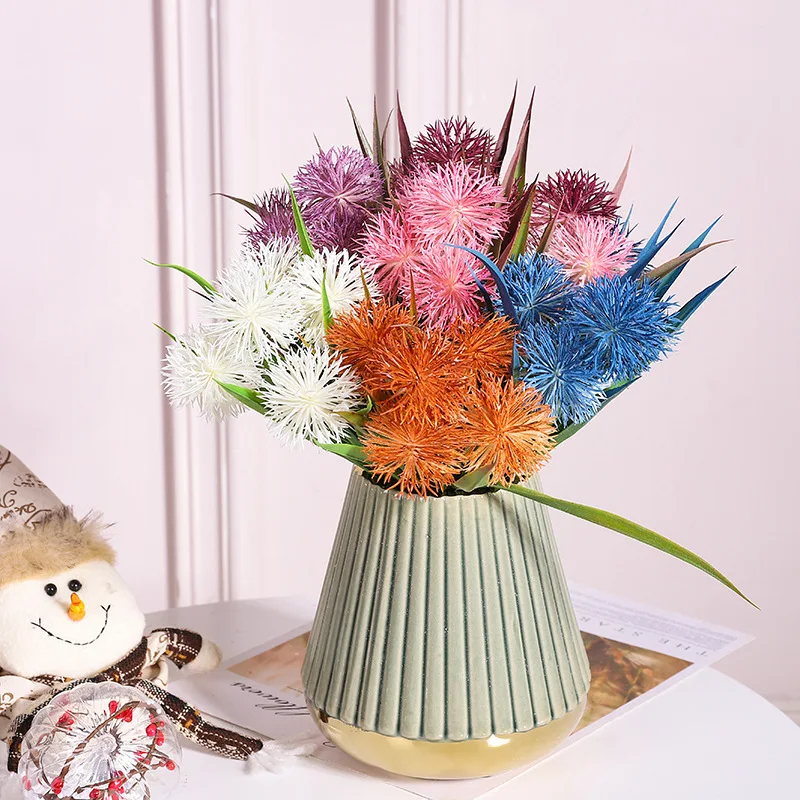 Artificial Flowers,30cm Pink 5-head ChestnutBall Bouquet,Wedding Scene,Living Room and Bedroom Decoration,VaseFlower Arrangement
Artificial Flowers,30cm Pink 5-head ChestnutBall Bouquet,Wedding Scene,Living Room and Bedroom Decoration,VaseFlower Arrangement