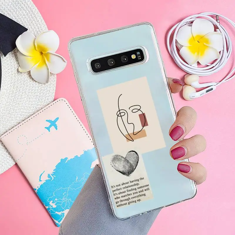 Artistic Face Letter Phone Case Transparent for samsung A 21s 50 71 S 8 9 20 20fe note 10 20 ultra plus
Artistic Face Letter Phone Case Transparent for samsung A 21s 50 71 S 8 9 20 20fe note 10 20 ultra plus