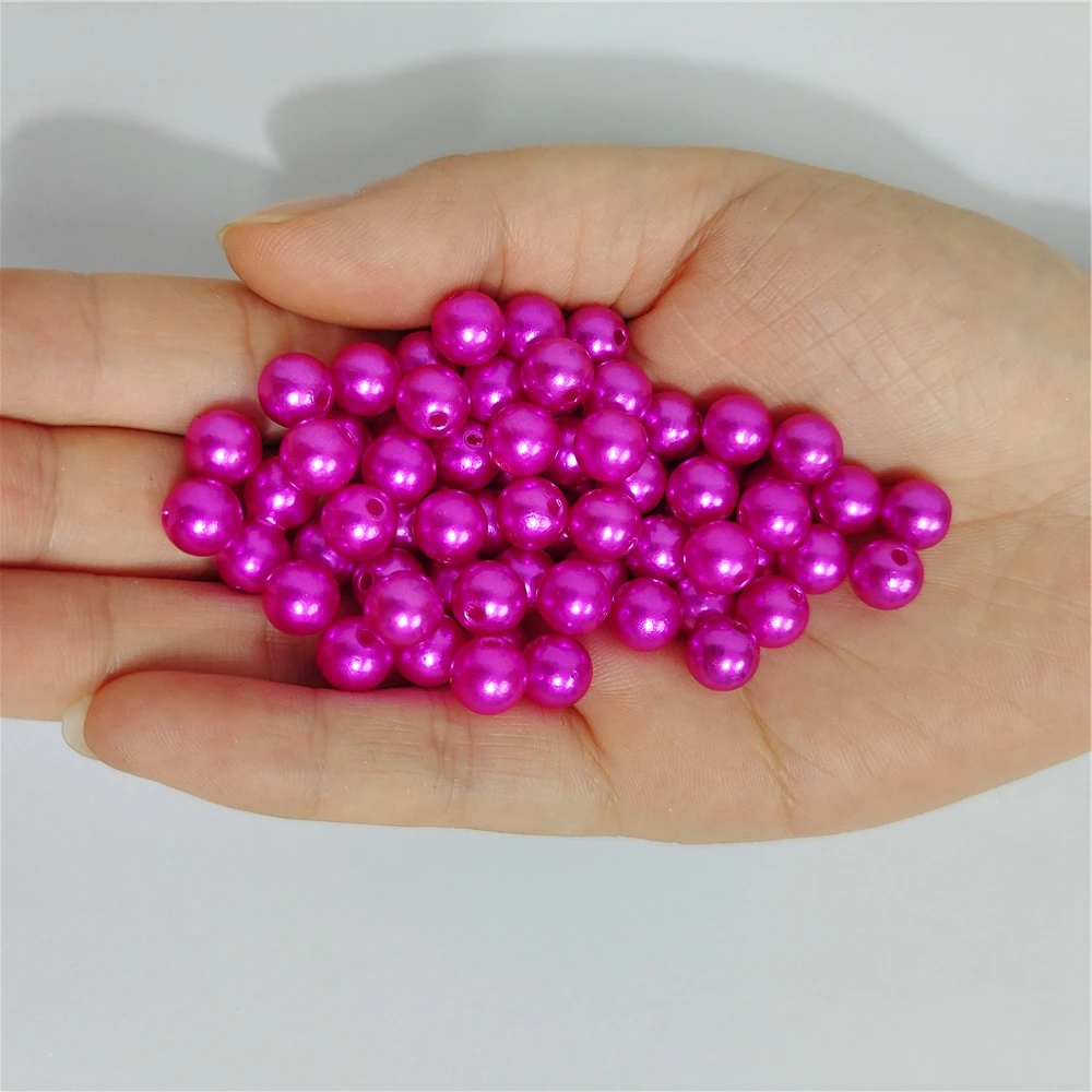 Deep rose 3-12mm straight holes round imitation plastic pearl beads for jewelry accessories Beads & Jewelry Making
Deep rose 3-12mm straight holes round imitation plastic pearl beads for jewelry accessories Beads & Jewelry Making