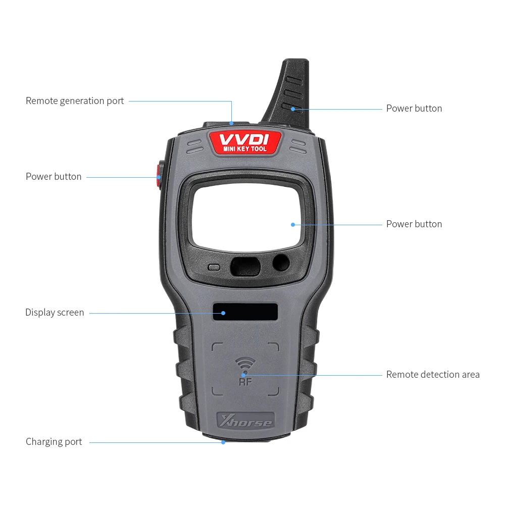 Newest Xhorse Auto VVDI Mini Key Tool Remote Key Programmer Support IOS and Android Get Free ID48 96bit and One Token each day
Newest Xhorse Auto VVDI Mini Key Tool Remote Key Programmer Support IOS and Android Get Free ID48 96bit and One Token each day