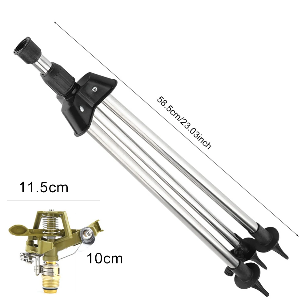 Stainless Steel Ground Insert Tripod Zinc Sprayer Water Lawn Garden Irrigation
Stainless Steel Ground Insert Tripod Zinc Sprayer Water Lawn Garden Irrigation