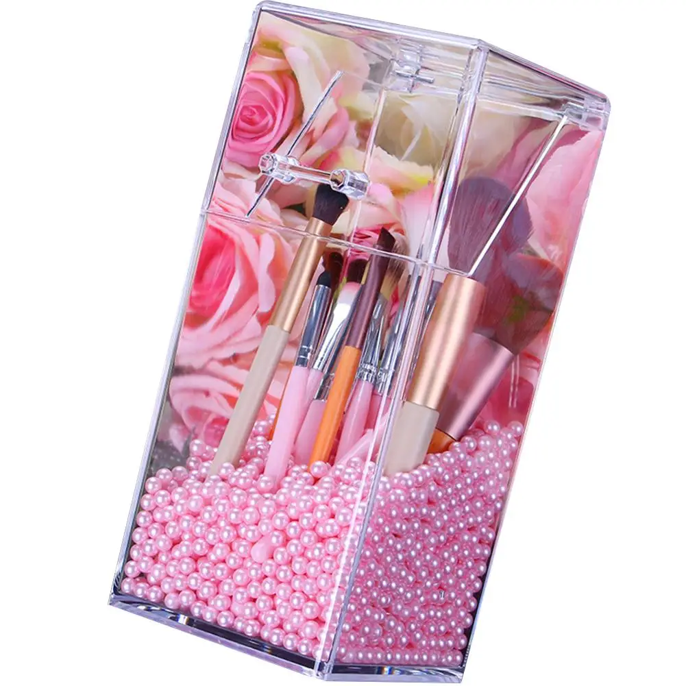 Pearl Clear Acrylic Cosmetic Organizer Makeup Brush Container Storage Box Holder Lipstick Storage Container Pencil Clear Box
Pearl Clear Acrylic Cosmetic Organizer Makeup Brush Container Storage Box Holder Lipstick Storage Container Pencil Clear Box