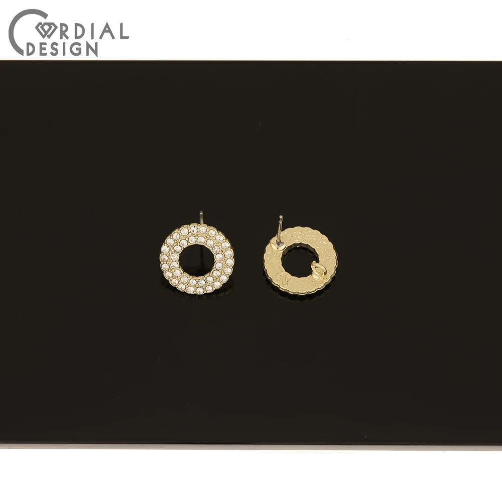 Cordial Design 50Pcs 15*15MM Jewelry Accessories/Round Shape/DIY/Jewelry Findings Components/Hand Made/Rhinestone Earrings Stud
Cordial Design 50Pcs 15*15MM Jewelry Accessories/Round Shape/DIY/Jewelry Findings Components/Hand Made/Rhinestone Earrings Stud