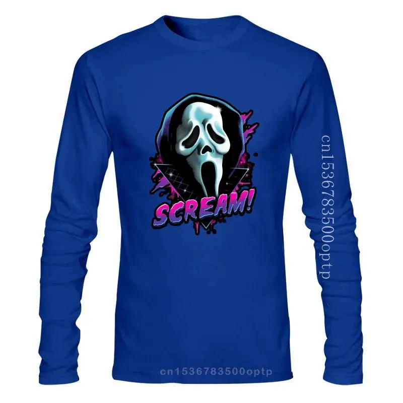 New Scream Movie Ghost Face Mask Horror Halloween T-Shirt Mens Tee Gift From US Cotton Tee Shirt Free Shipping
New Scream Movie Ghost Face Mask Horror Halloween T-Shirt Mens Tee Gift From US Cotton Tee Shirt Free Shipping