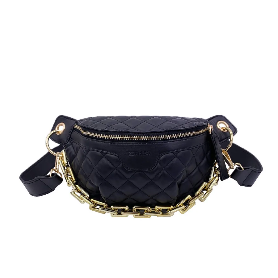 Women Waist Bag Casual Chain Shoulder Chest Bag 2021 New Banana Belt Bag Pu Leather Fanny Packs Women Zipper Chest Purse
Women Waist Bag Casual Chain Shoulder Chest Bag 2021 New Banana Belt Bag Pu Leather Fanny Packs Women Zipper Chest Purse