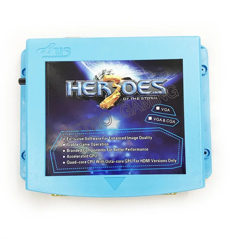 

1660 in 1 / 645 in 1 games Heroes of the stom 3 Jamma Multigame PCB board VGA / CGA output for CRT / LCD Pandora multigame PCB