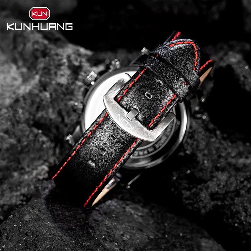 Sport Watches Mens 2019 Top Brand Dial Chronograph Multi-Function Male Watch Genuine Leather Watchband Stop Watch Reloj Hombre
Sport Watches Mens 2019 Top Brand Dial Chronograph Multi-Function Male Watch Genuine Leather Watchband Stop Watch Reloj Hombre