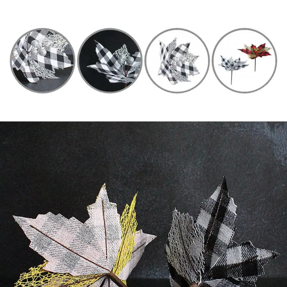 Lightweight Stylish Black White Grid Xmas Flower Plastic Christmas Flower Eco-friendly for School
Lightweight Stylish Black White Grid Xmas Flower Plastic Christmas Flower Eco-friendly for School