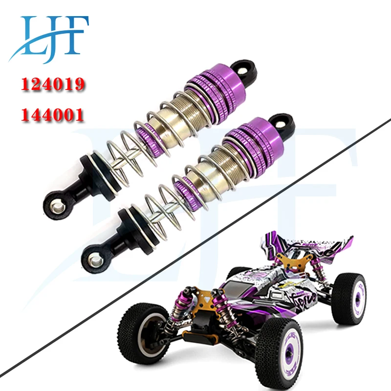 LJF 2/4pcs Metal Front&Rear Universal Shock Absorber Damper for WLtoys 124019 144001 RC Car Spare Parts Upgrade Accessories L221
LJF 2/4pcs Metal Front&Rear Universal Shock Absorber Damper for WLtoys 124019 144001 RC Car Spare Parts Upgrade Accessories L221