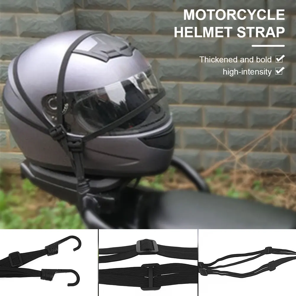 New 60cm Motorcycle Luggage Strap Elastic Motorcycle Helmet Strap Hook Holder High Strength Max 110cm Rope Rear Seat Luggage Net
New 60cm Motorcycle Luggage Strap Elastic Motorcycle Helmet Strap Hook Holder High Strength Max 110cm Rope Rear Seat Luggage Net