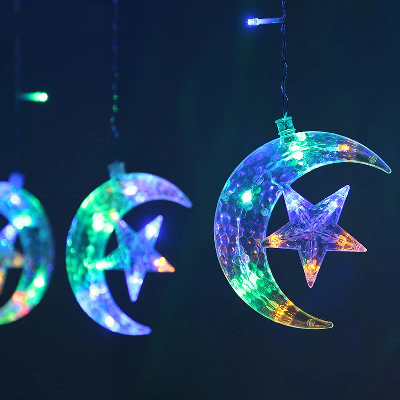 New Hot 138 LED Star Moon Curtain Stringlights Decorations for Wedding Party Home Garden Bedroom USJ99
New Hot 138 LED Star Moon Curtain Stringlights Decorations for Wedding Party Home Garden Bedroom USJ99