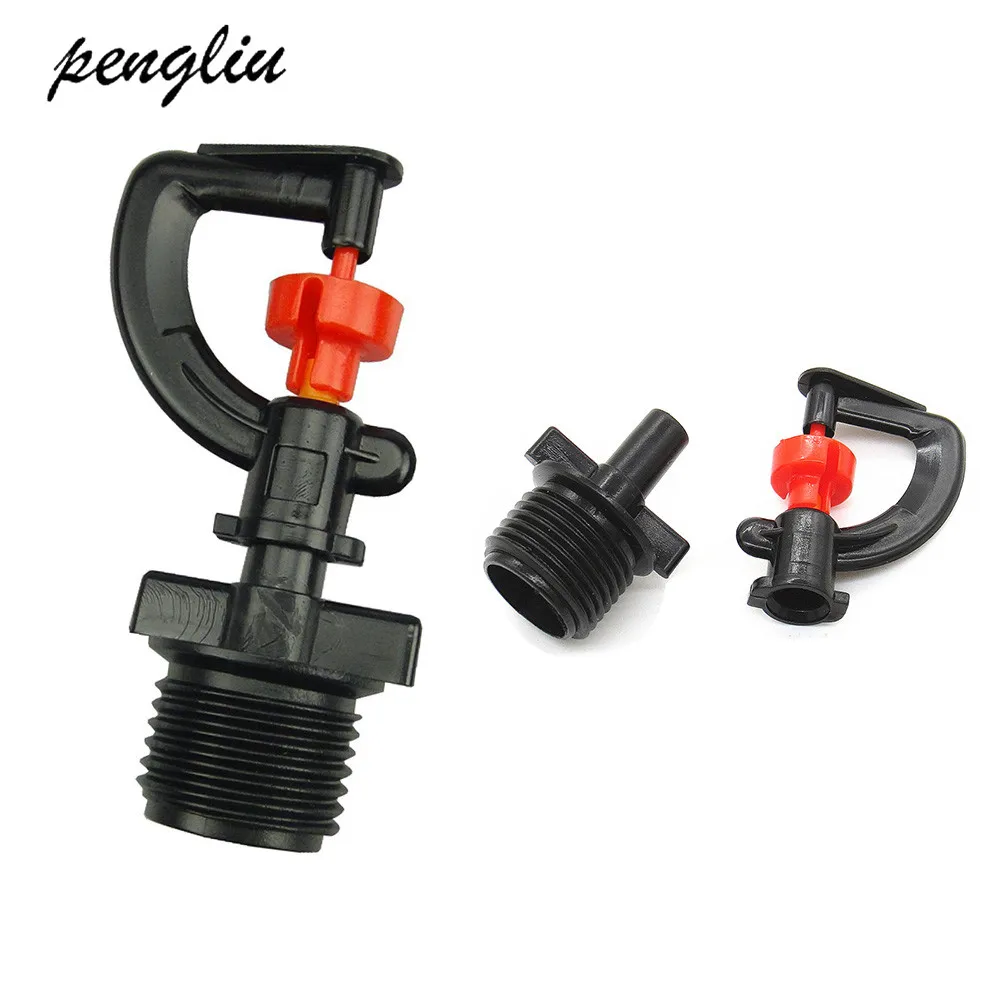 50pcs Rotary G Sprinkler With 1/2” Connector Hanging Microsprinkler Greenhouse Seedling Humidifying Watering Irrigation IT112
50pcs Rotary G Sprinkler With 1/2” Connector Hanging Microsprinkler Greenhouse Seedling Humidifying Watering Irrigation IT112
