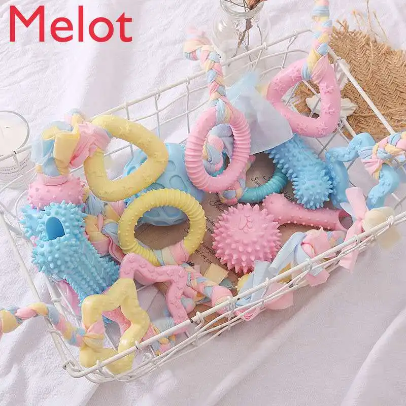 High-End Luxury Household Dog Bite-Resistant Molar Rod Puppy Toy Munchkin Soothing Chews Ball Small Dog Pet Supplies
High-End Luxury Household Dog Bite-Resistant Molar Rod Puppy Toy Munchkin Soothing Chews Ball Small Dog Pet Supplies