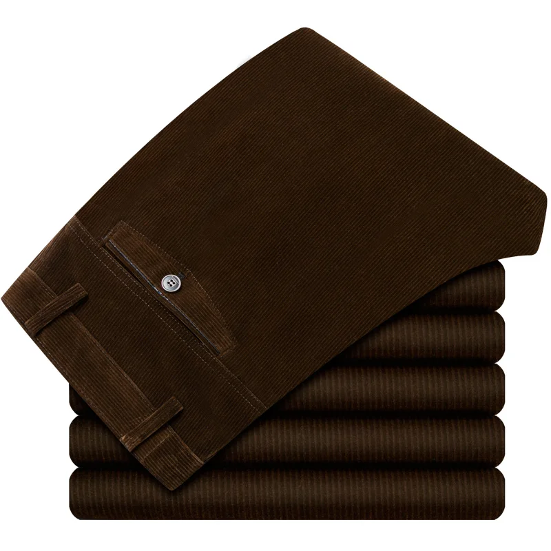 High Quality New Autumn and Winter 2019 Men's Business Casual Men's Trousers Straight Corduroy Trousers Breathable Casual Pants
High Quality New Autumn and Winter 2019 Men's Business Casual Men's Trousers Straight Corduroy Trousers Breathable Casual Pants