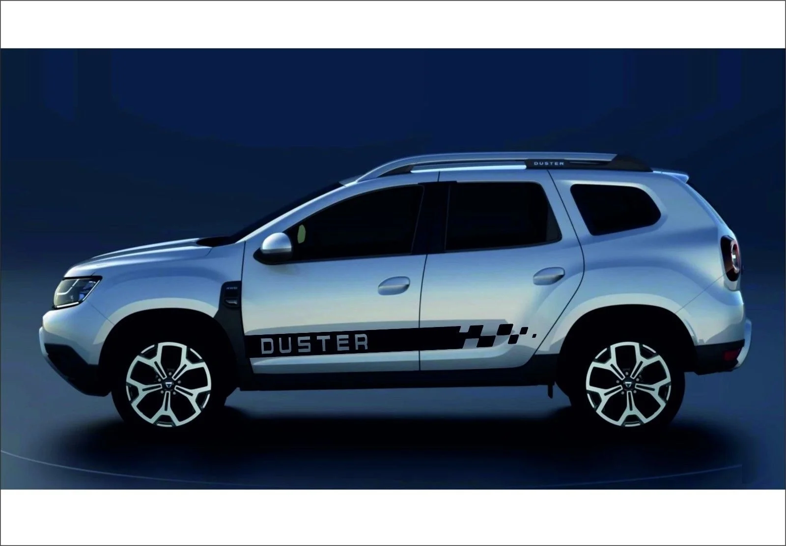 For 2Pcs/Pair DUSTER Renault & Dacia 2x Aufkleber body decal vinyl graphic stripe sticker logo
For 2Pcs/Pair DUSTER Renault & Dacia 2x Aufkleber body decal vinyl graphic stripe sticker logo
