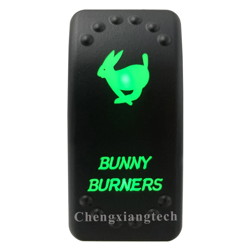 5 PINS 12V 24V Waterproof Car Boat Marine Bus Truck Green LED Light Rocker Switch BUNNY BURNERS for ARB CARLING NARVA 4x4
5 PINS 12V 24V Waterproof Car Boat Marine Bus Truck Green LED Light Rocker Switch BUNNY BURNERS for ARB CARLING NARVA 4x4