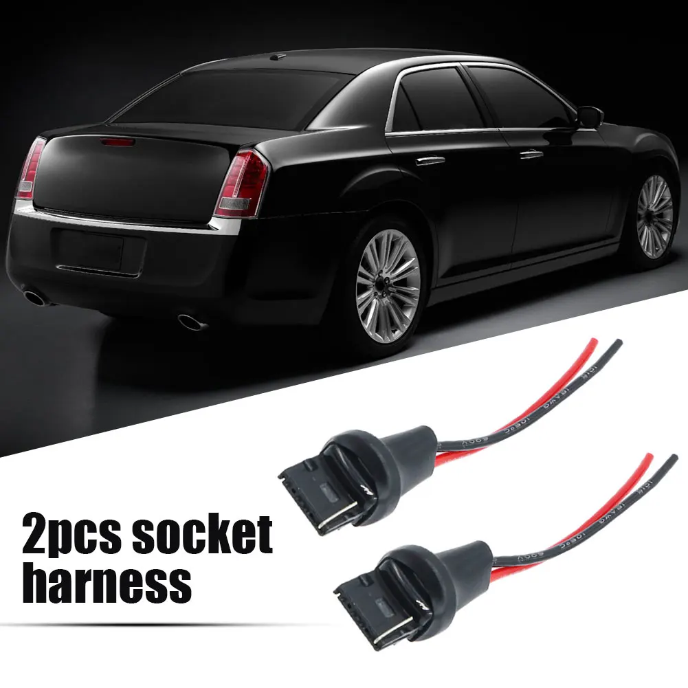 2Pcs 7440 / 7443 T20 Male Socket Connector 12V Car Turn Signal Light Bulb Holder Adapter Extension Copper Wire
2Pcs 7440 / 7443 T20 Male Socket Connector 12V Car Turn Signal Light Bulb Holder Adapter Extension Copper Wire