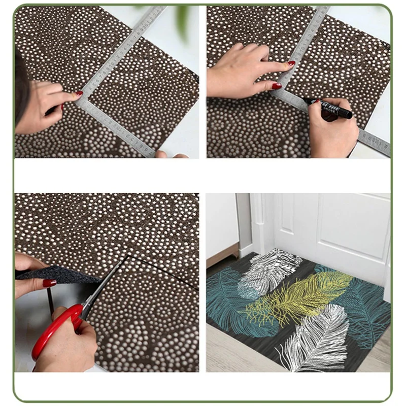 Leaves Print Doormat Entrance Door Morden Washable Toilet Mats In The Bathroom Se Anti-slip Carpet for Kitchen Floor Home Decor 
Leaves Print Doormat Entrance Door Morden Washable Toilet Mats In The Bathroom Se Anti-slip Carpet for Kitchen Floor Home Decor
