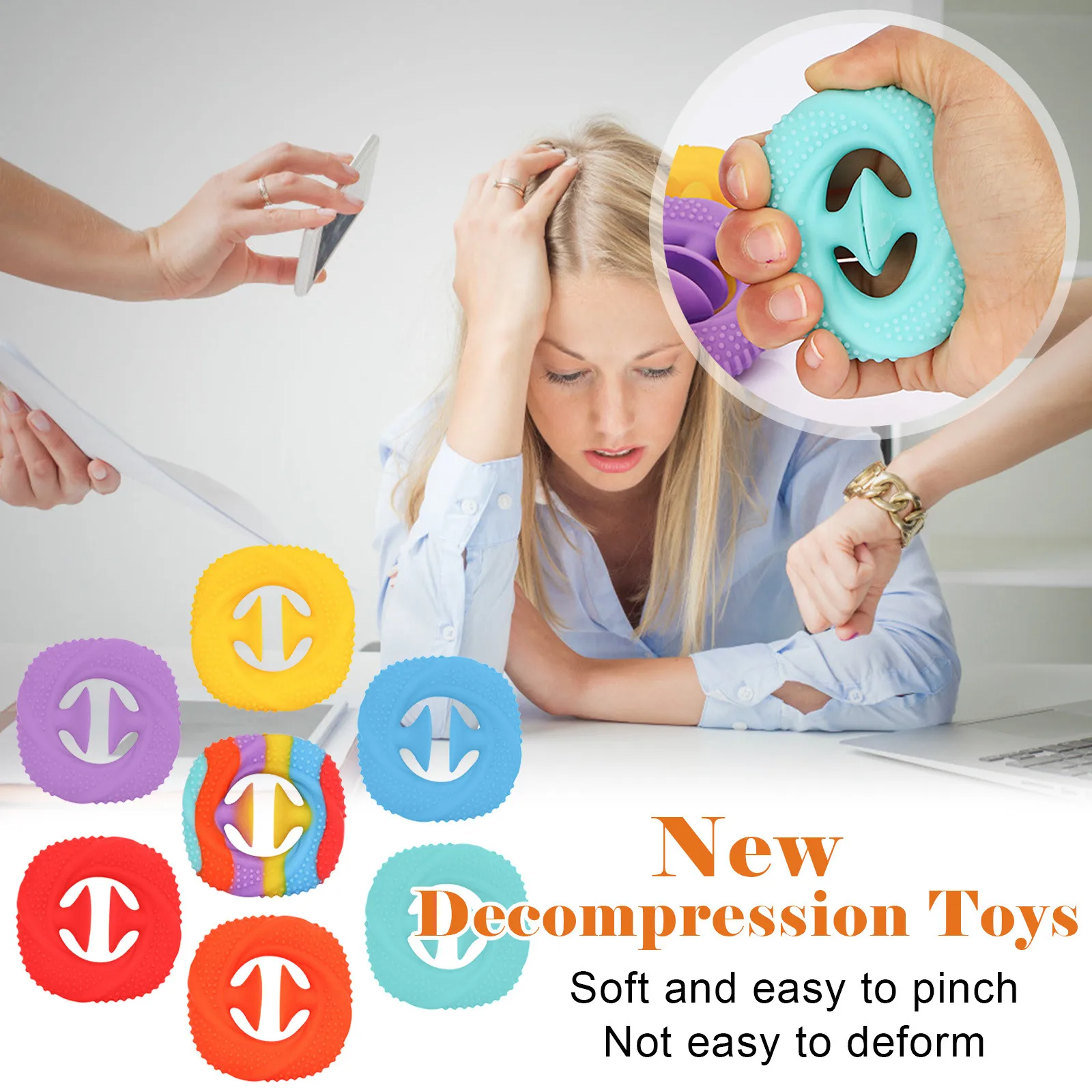 Непоседа игрушки аутизма особые потребности для снятия стресса снятие стресса игрушки штранг-прессования сенсорная Игрушка антистресс де...
Непоседа игрушки аутизма особые потребности для снятия стресса снятие стресса игрушки штранг-прессования сенсорная Игрушка антистресс де...