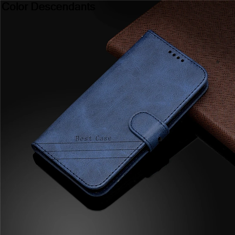 Кожаный чехол-книжка с RedmiNote5 Не доставая его из чехла для Xiaomi Redmi Note 5 Pro Note5 5Plus 5A