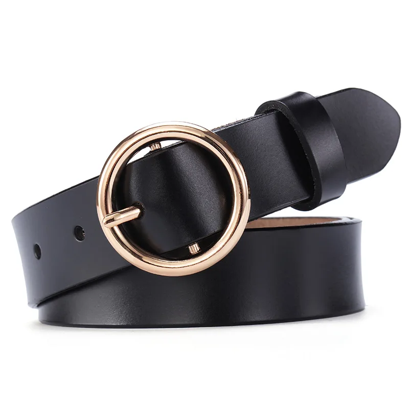 Fleeted belt female leather Korean version of simple casual decorative trousers belt wild women's trousers student belts
Fleeted belt female leather Korean version of simple casual decorative trousers belt wild women's trousers student belts