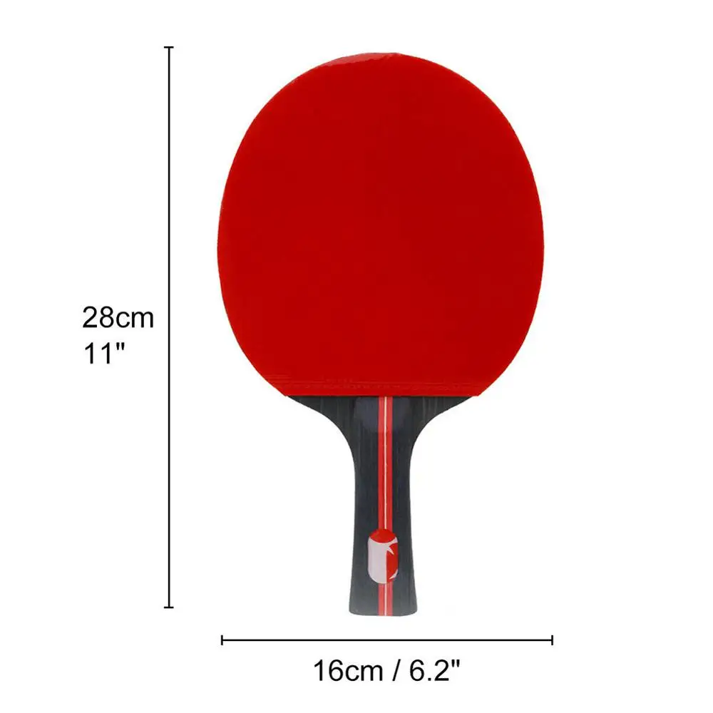Ping Pong 2-Player Set Table Tennis Racket Set for All Levels Table Tennis Paddle with 3 Balls Club Training Racket
Ping Pong 2-Player Set Table Tennis Racket Set for All Levels Table Tennis Paddle with 3 Balls Club Training Racket