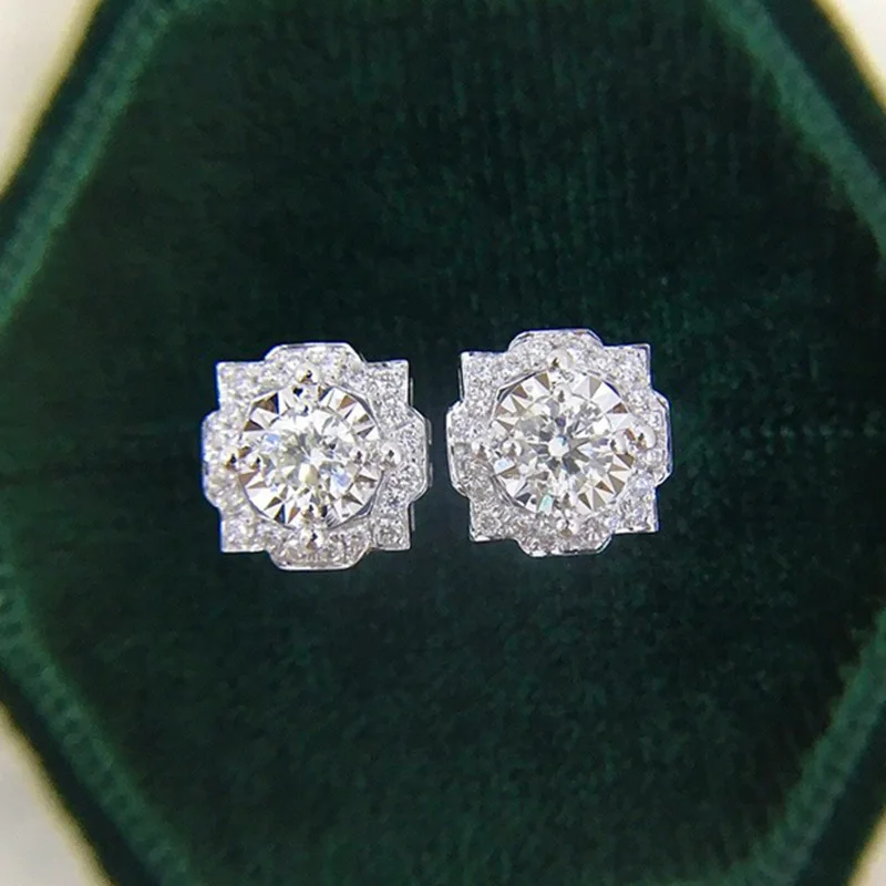 YH-ZL Dainty Female Zircon Stud Earrings Charm Silver Color Wedding Earring Cute Crystal Wedding Earrings For Women
YH-ZL Dainty Female Zircon Stud Earrings Charm Silver Color Wedding Earring Cute Crystal Wedding Earrings For Women