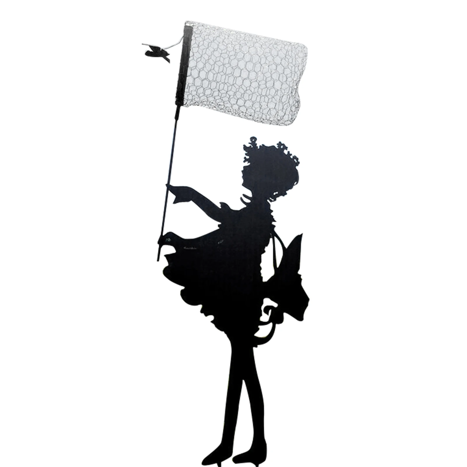 Hot Butterfly Girl Large Vintage Metal Silhouette Sculpture for the Garden or Yard Art or Memorial Sculpture/Shadow Art
Hot Butterfly Girl Large Vintage Metal Silhouette Sculpture for the Garden or Yard Art or Memorial Sculpture/Shadow Art