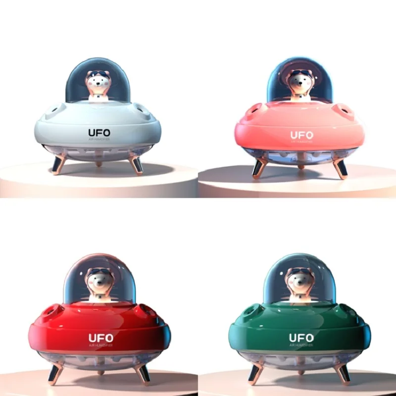 2021 New Cute UFO Dual Jet Air Humidifier Portable 2000 mAh Rechargeable Sprayer 400ml Car Atomizer
2021 New Cute UFO Dual Jet Air Humidifier Portable 2000 mAh Rechargeable Sprayer 400ml Car Atomizer