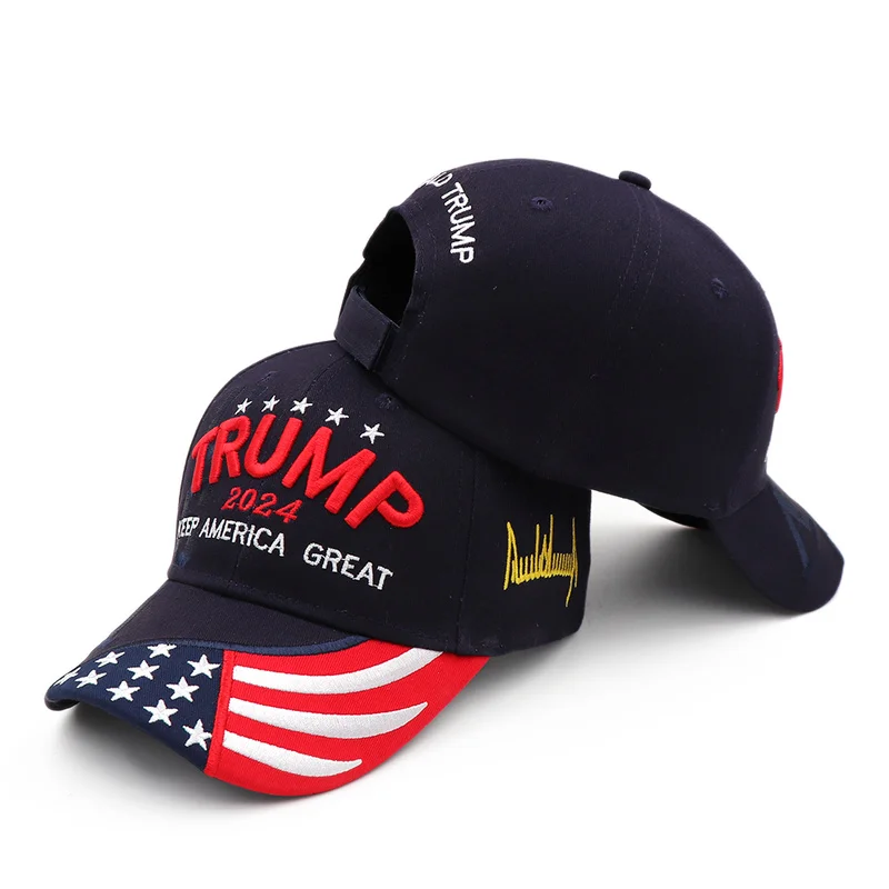 Black Donald Trump 2024 Cap USA Baseball Caps Keep America Great Snapback President Hat 3D Embroidery Wholesale Drop Shipping A+
Black Donald Trump 2024 Cap USA Baseball Caps Keep America Great Snapback President Hat 3D Embroidery Wholesale Drop Shipping A+
