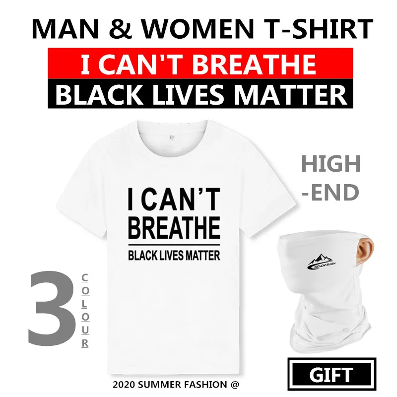 High-end men and women cotton T-shirt I can't breathe Tees Freedom Soft Comfortable Crease proof Colorfast Anti-Pilling No-iron
High-end men and women cotton T-shirt I can't breathe Tees Freedom Soft Comfortable Crease proof Colorfast Anti-Pilling No-iron