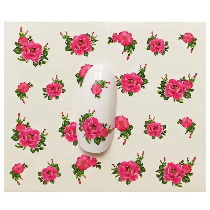 Water Nail Decal and Sticker Red Flower Simple Summer Slider for Manicure Nail Art Watermark Tips E13
Water Nail Decal and Sticker Red Flower Simple Summer Slider for Manicure Nail Art Watermark Tips E13