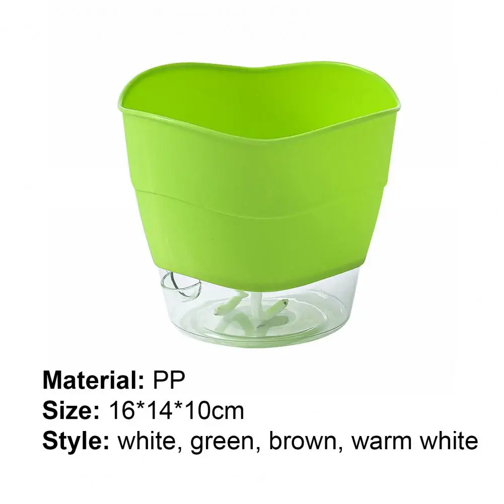 Flower Pot Multi-use Self Watering PP Partition Layer Detachable Potted Planter Pot for Garden Indoor Furnishings Sturdy Durable
Flower Pot Multi-use Self Watering PP Partition Layer Detachable Potted Planter Pot for Garden Indoor Furnishings Sturdy Durable