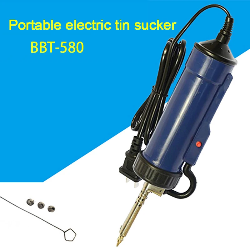 220V 30W Electric Tin Suction Device EU Plug Automatic Portable Soldering Iron Vacuum Solder Tin Pump Sucker with Suction Nozzle
220V 30W Electric Tin Suction Device EU Plug Automatic Portable Soldering Iron Vacuum Solder Tin Pump Sucker with Suction Nozzle