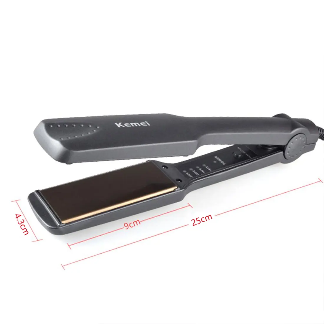 Kemei Electric Hair Curler Professional Straightener Iron Household Curling Irons Thermostatic Heating Splint Styling Tools
Kemei Electric Hair Curler Professional Straightener Iron Household Curling Irons Thermostatic Heating Splint Styling Tools