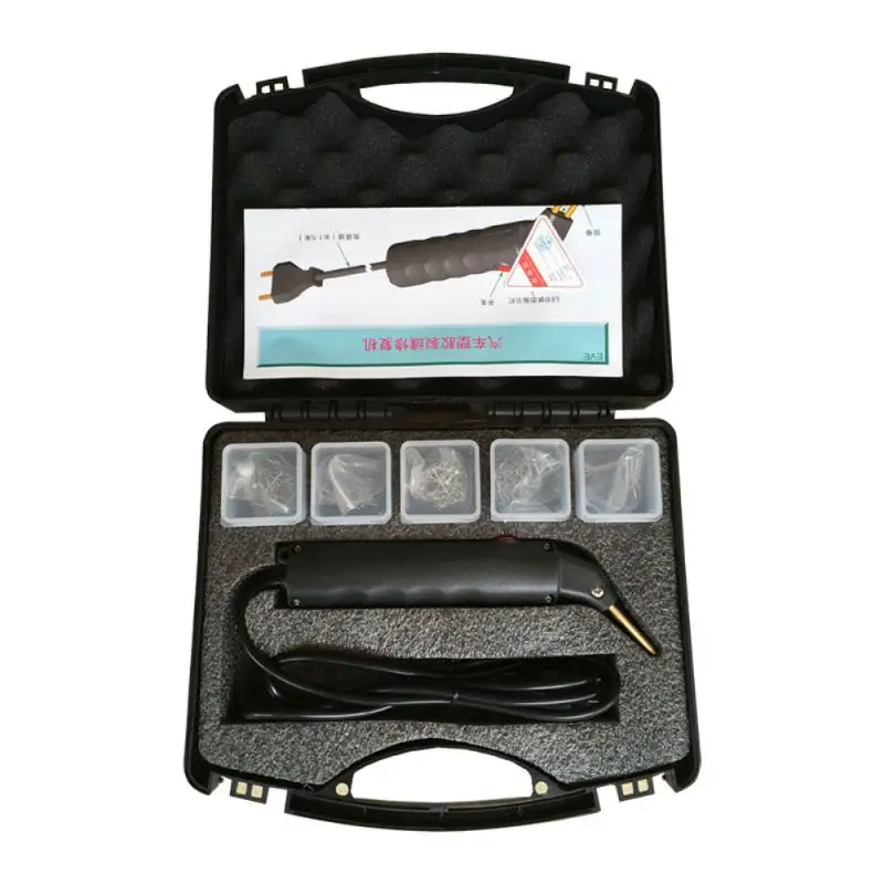 Welder Bumper Repair Tool 405 Nail Auto Body Tool Staples Hot Stapler Car Bumper Fender Fairing Welding Gun Plastic Repair Kit
Welder Bumper Repair Tool 405 Nail Auto Body Tool Staples Hot Stapler Car Bumper Fender Fairing Welding Gun Plastic Repair Kit