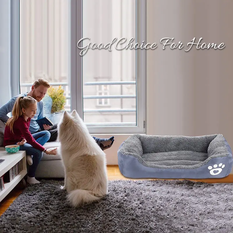 S-3XL Dogs Bed For Small Medium Large Dogs Big Basket Pet House Waterproof Bottom Soft Fleece Warm Cat Bed Sofa House 8 Colors
S-3XL Dogs Bed For Small Medium Large Dogs Big Basket Pet House Waterproof Bottom Soft Fleece Warm Cat Bed Sofa House 8 Colors