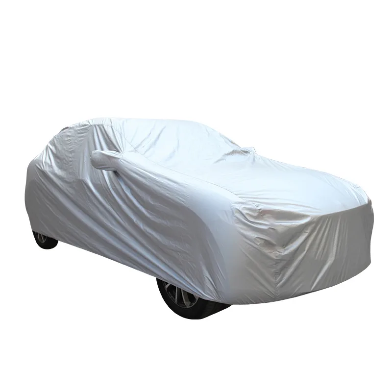 Car 170T coated silver cloth car body cover car sunshade car cover rain and sun protection four seasons general car clothes
Car 170T coated silver cloth car body cover car sunshade car cover rain and sun protection four seasons general car clothes