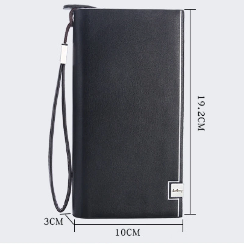 baellerry Male Multifunctional Clutch Bags Men Long Wallets Hand Bag Soft Leather Purses Cell Phone Pocket Standard Card Holder 
baellerry Male Multifunctional Clutch Bags Men Long Wallets Hand Bag Soft Leather Purses Cell Phone Pocket Standard Card Holder